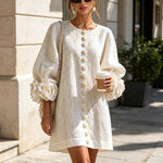 Avery | Button-Down Mini Dress