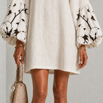 Waverly | Puff-Sleeve Floral Mini Dress