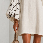 Waverly | Puff-Sleeve Floral Mini Dress