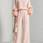 Amelia | Floral Cuff Two-Piece Set