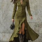 Nora | Retro Ruffle Dress