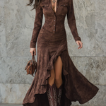 Nora | Retro Ruffle Dress