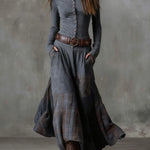 Leonora | Vintage Dress with Belt