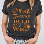 Letter Printed Round Neck Straight Fit Casual T-Shirt