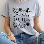 Letter Printed Round Neck Straight Fit Casual T-Shirt