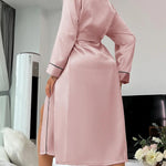 Emma Harrington | Satin Belted Robe For Women