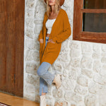 Nadorine Women's Fall Open Front Cardigan
