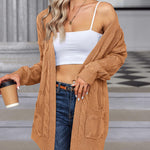 Nadorine Cardigan Fall Winter Open Front Sweater