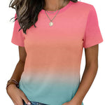 Casual Summer Basic Crewneck Tee (US Only)