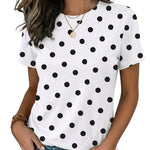 Casual Summer Basic Crewneck Tee (US Only)