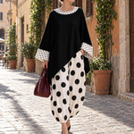 Black & White Polka Dot Two-Piece Set
