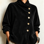 Olivia | Corduroy Button-Up Top