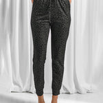 Nadorine Casual Drawstring Elastic Waist Jogging Jogger Pants with Pockets