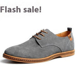 Owen Mitchell | Suede Lace-Up Shoes For Men