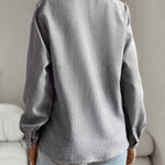 MAKE IT LAST RUFFLED LONG SLEEVE TOP - 4 COLORS