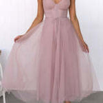 Modern-day Princess Chiffon Suspenders Party Maxi Dress