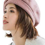 Personality Striped&Plaid Beret Hat