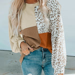 Nadorine Crewneck Doll Sleeves Rib Knit Pullover
