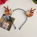 Nadorine Christmas Elk Hair Clip Decoration
