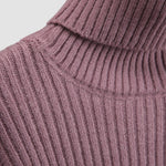 Nadorine Women's Casual Two Pieces Sets Turtleneck Sweater and Midi Skirt Suits