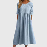 Zaida | Elegant Short-Sleeved Dress