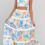 Fashionable Temperament Lace Suspender + Skirt Two-piece Set