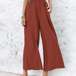 High Waisted Straight Leg Pants Wide Leg Casual Relaxed Fit Lounge Sweatpants