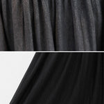 Casual Solid Color Elasticity Waist Pleated Skirts