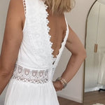 Fabiola | WHITE LACE DRESS SALE