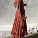 Rocio Tiles Midi Dress