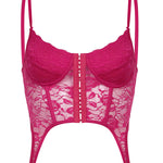Lace V-Neck Breast Shape Vest