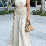 Casual Sleeveless Backless Dress