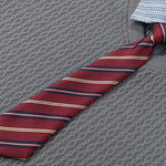 KZZ Men's Jacquard Casual Suit (Collegiate Style)