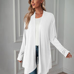 Nadorine Women's Cable Knit Oversized Dressy Cardigan Jackets Long Sleeve Cardigan Sweaters