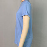 Short Sleeves Solid Color Round-Neck T-Shirts Tops