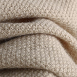 Nadorine Casual Knit Two-Piece Set Loose-Fit Sweater and Wide-Leg Pants