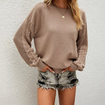 Long Sleeve Knit Pullover Sweater