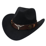 Western Bull Head Deco Cowboy Cowgirl Hat
