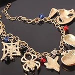 Halloween Pumpkin Skull Ghost Pattern Bracelet