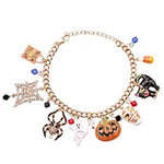 Halloween Pumpkin Skull Ghost Pattern Bracelet