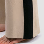 Loungewear Sets Contrast Side Seam Drop Shoulder Pullover & Sweatpants