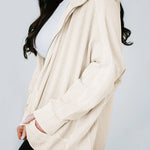 Nadorine Women's Cardigan Zipper Sweater Loungewear Outerwear Hoodie Long Jacket