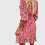 Theresa | Floral Puff Sleeve Dress