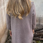 Solid Color Casual Woolen Pocket Hooded Jacket