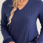 Ariana | Cozy V-Neck Sweater