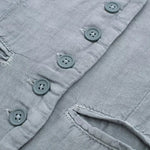 Street Style Cotton Linen Vest Top