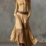 Leonora | Vintage Dress with Belt
