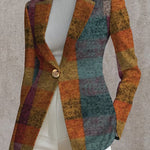 AMANDINE | AUTUMN PLAID BLAZER