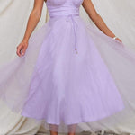 Modern-day Princess Chiffon Suspenders Party Maxi Dress