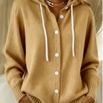 Bella Cozy Hooded Knit Cardigan